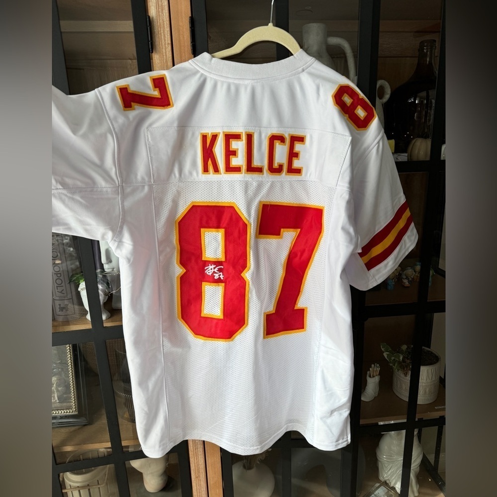 NFL Travis Kelce #87 Jersey signed autographed KC Chiefs Kansas City football